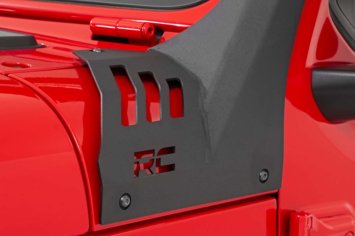 LED Light Kit | Windshield | 50" BLK Single Row | WHT DRL | Jeep Gladiator JT/Wrangler JL (18-24)