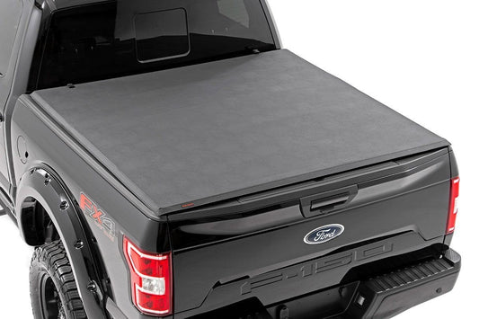 Soft Tri-Fold Bed Cover | 6'7" Bed | Ford F-150 (21-25)/F-150 Lightning (22-25) 