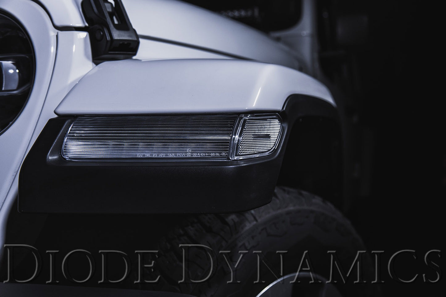 Diode Dynamics - Sidemarkers For 2018-2024 Jeep JL Wrangler/Gladiator  Clear (set)