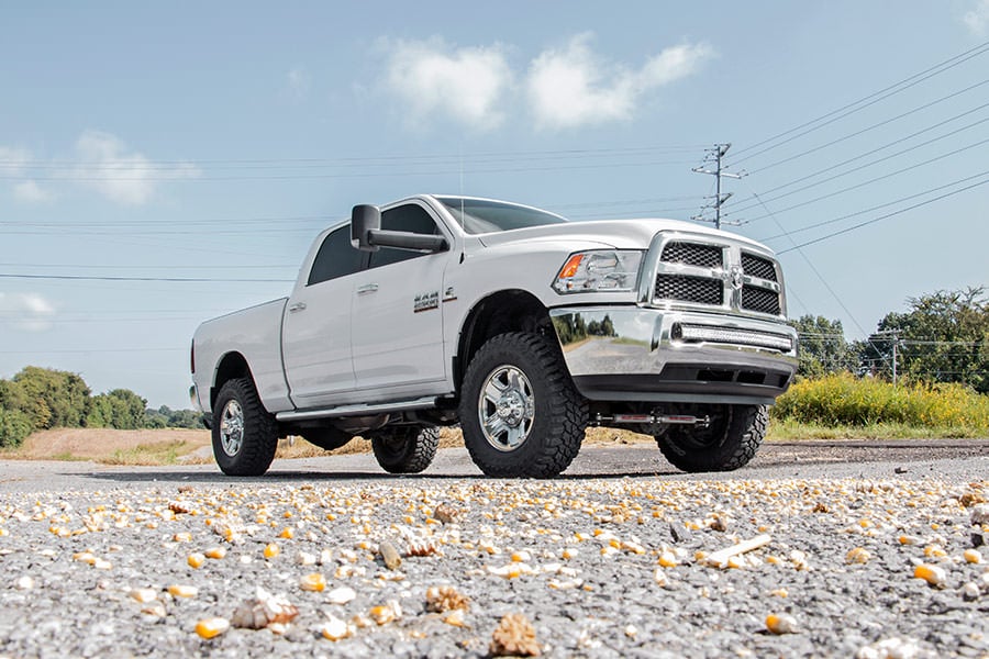 LED Light Kit | Bumper Mount | 40" Black Dual Row | Ram 2500/3500 4WD (11-18)