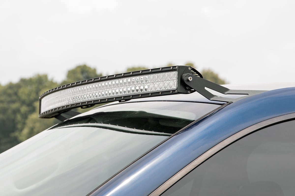 LED Light Mounts | Upper Windshield | 54" Curved | Dodge 2500/3500 (03-10)
