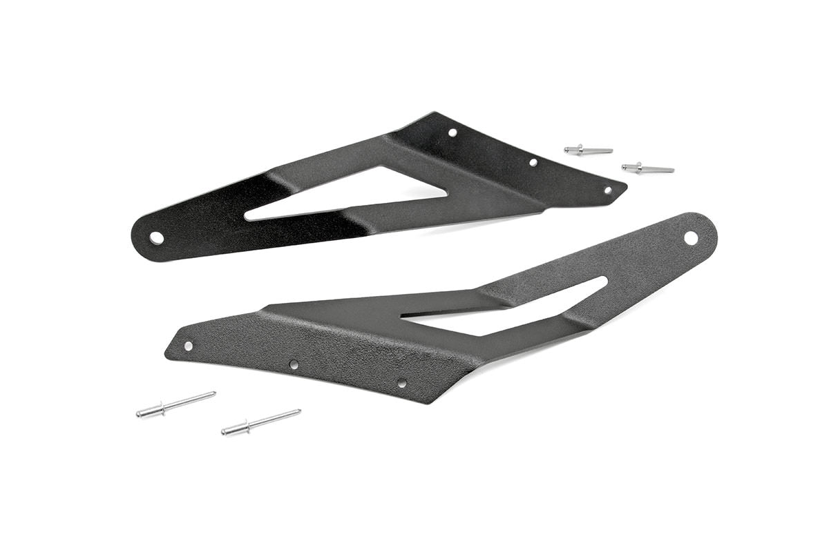 LED Light Mounts | Upper Windshield | 54" Curved | Dodge 2500/3500 (03-10)
