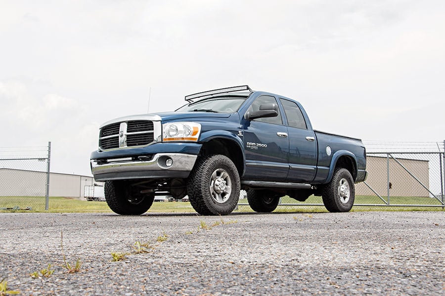 LED Light Mounts | Upper Windshield | 54" Curved | Ram 2500/3500 (03-10)
