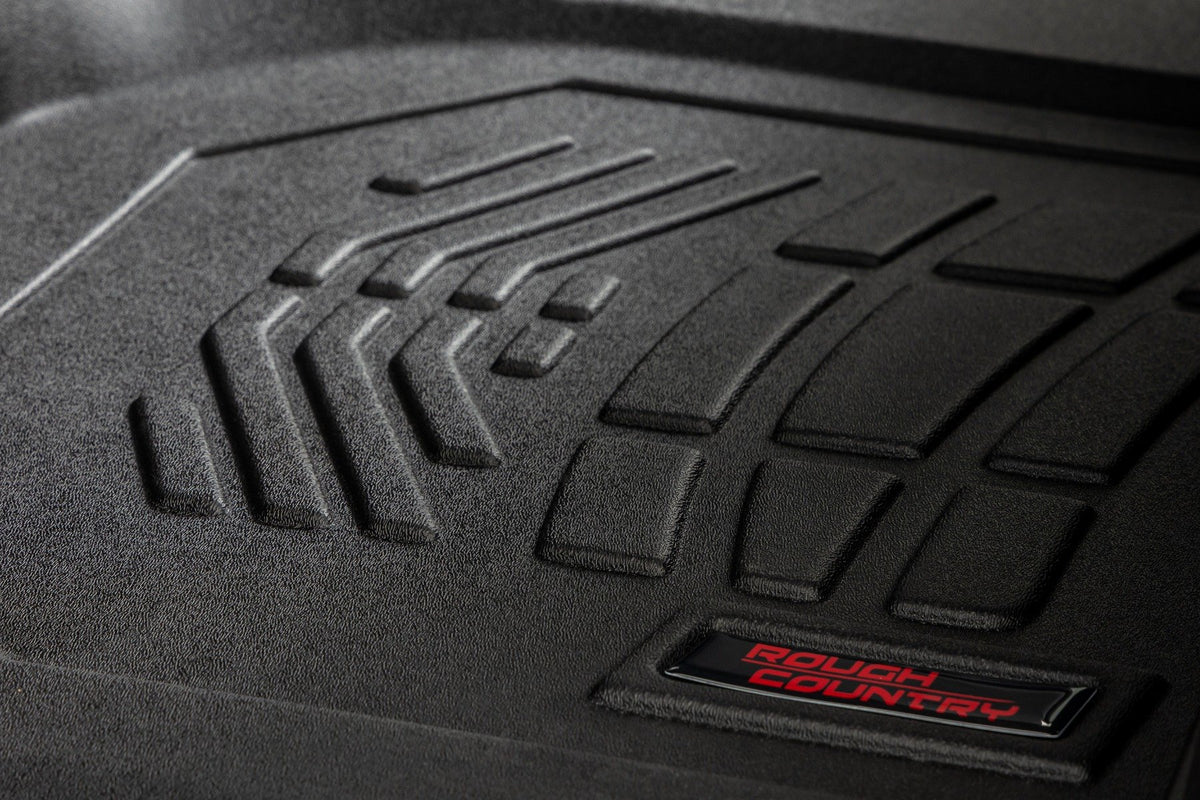 Sure-Fit Floor Mats | FR & RR | FR Over Hump | Crew | Chevy/GMC 1500/2500HD/3500HD (19-26)