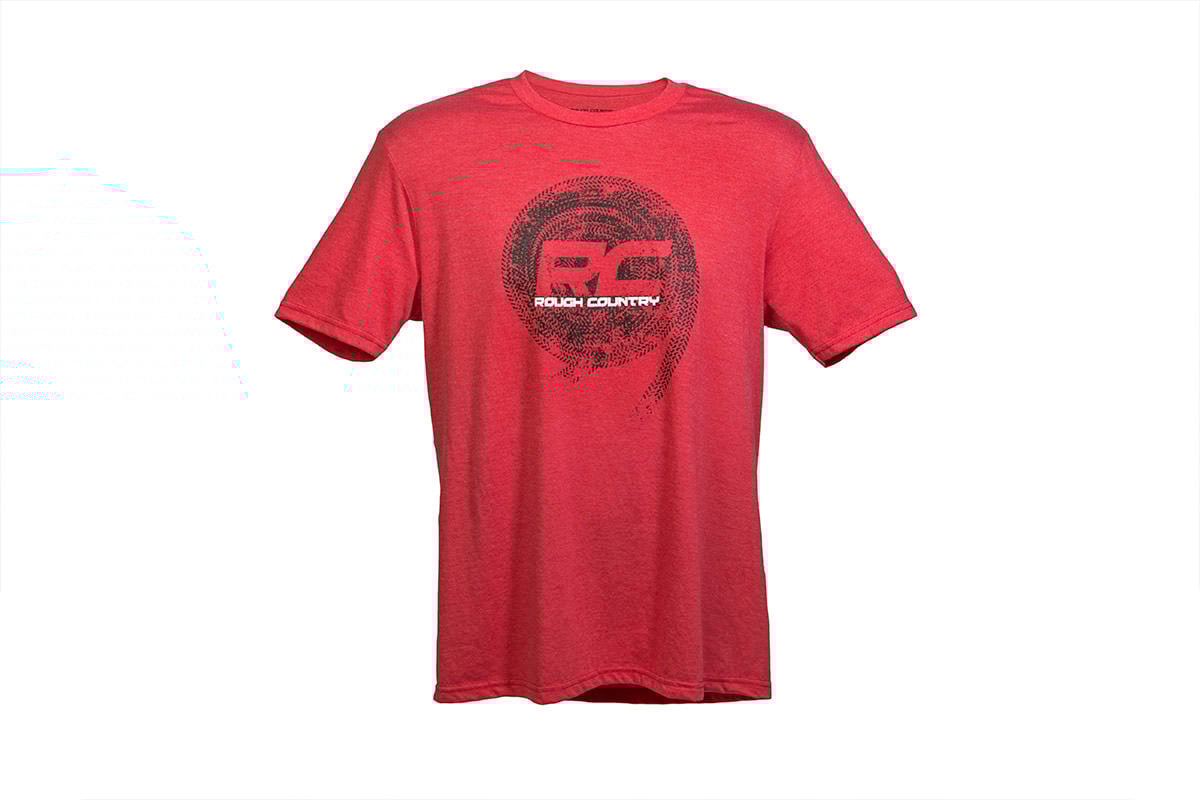 Rough Country T-Shirt | Donut | Red | Size 2XL