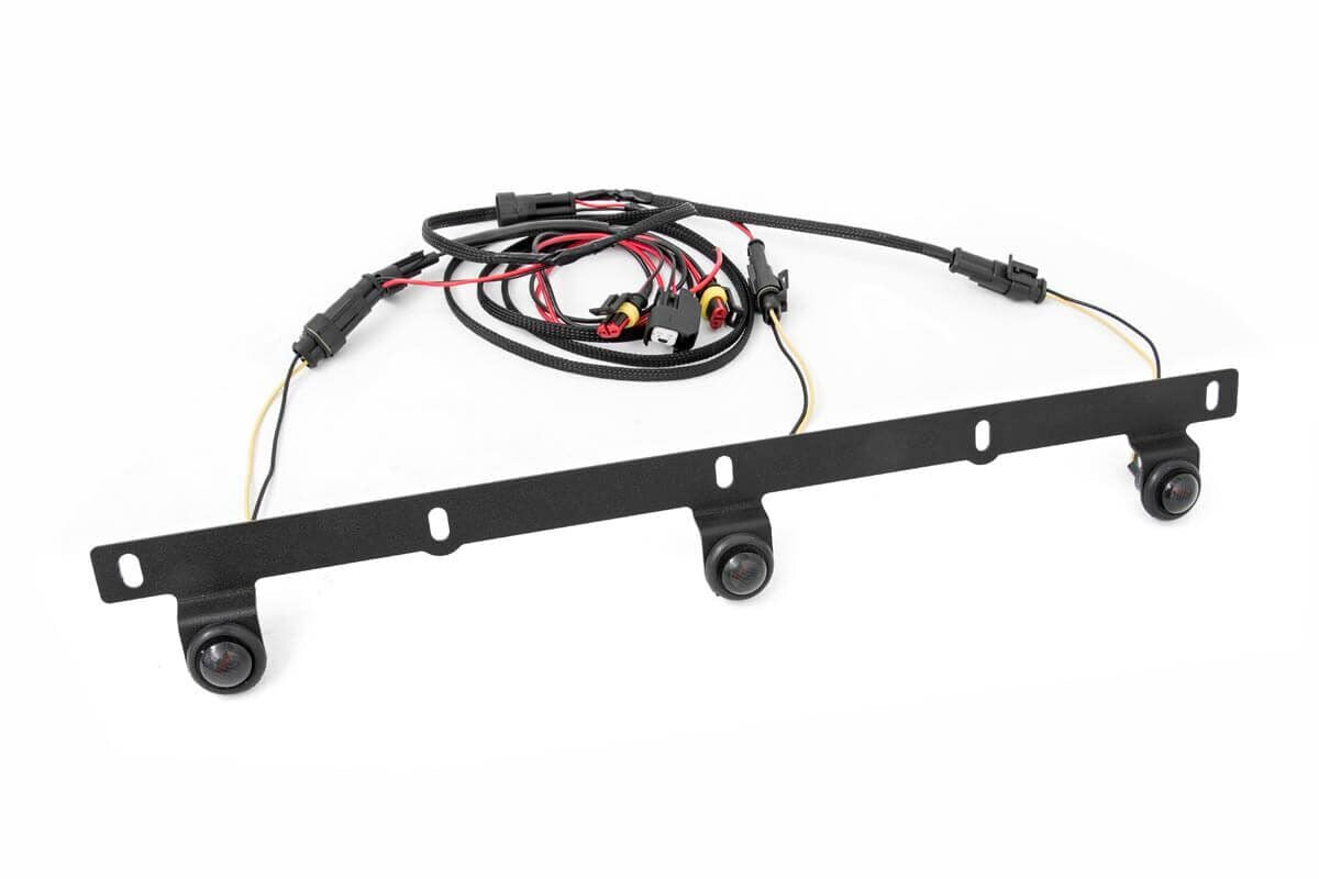 LED Light Kit | Mesh Grill Mount | Amber Marker | Ford F-150 2WD/4WD (15-17)