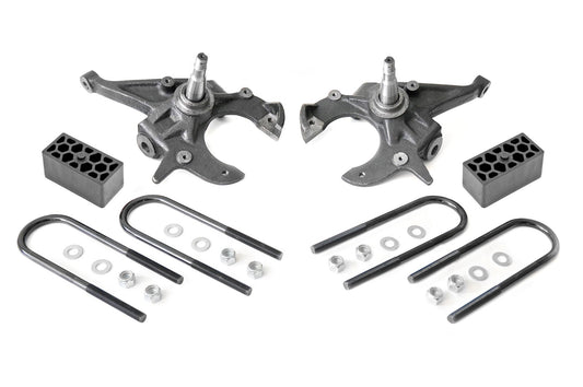 Lowering Kit | 2 Inch FR | 2.5 Inch RR | Chevy/GMC Blazer/S10 Truck/S15 Jimmy (82-03)