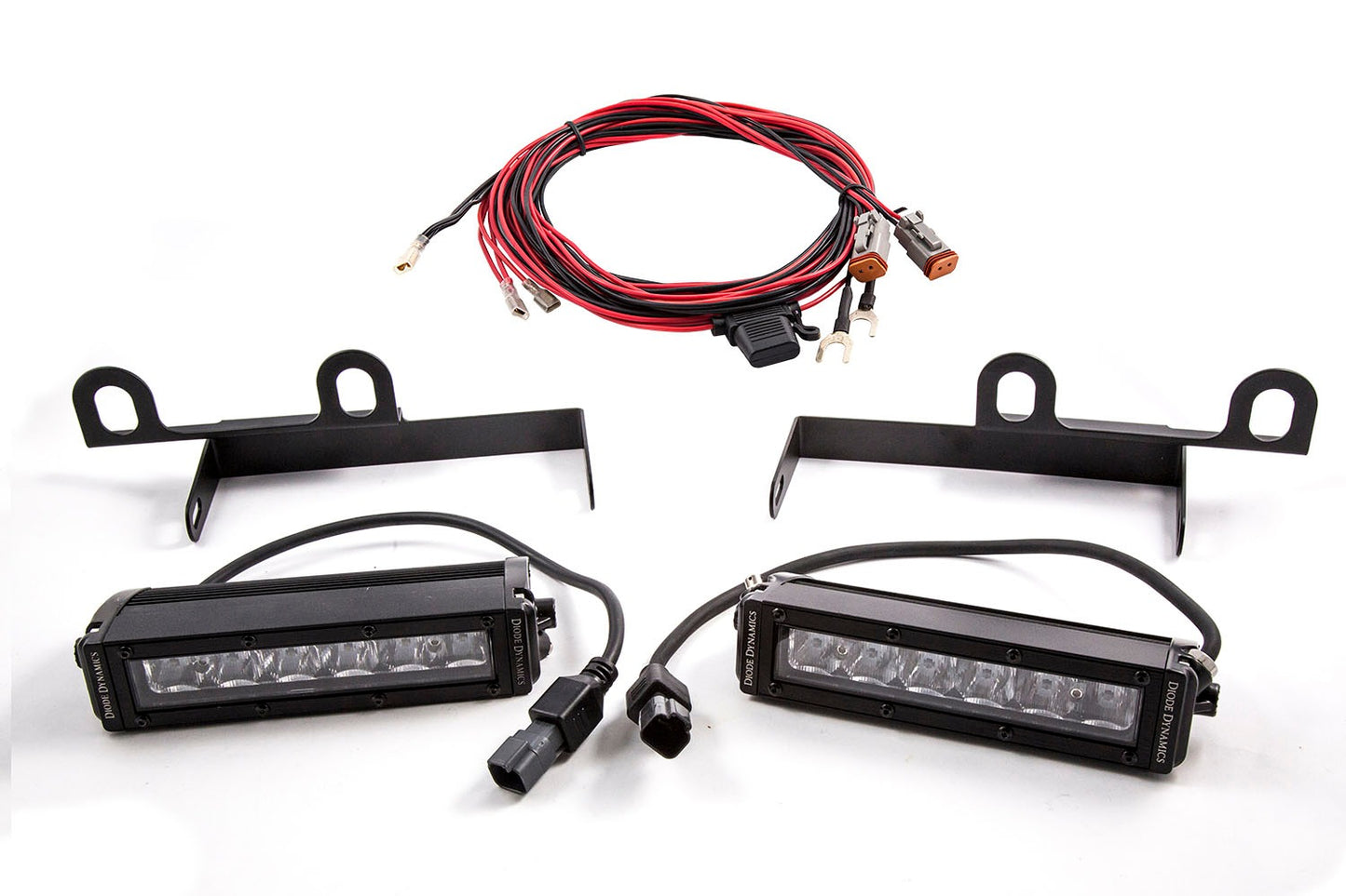 Diode Dynamics - SS6 LED Lightbar Kit For 2013-2018 Dodge Ram Sport/Express  Amber Wide
