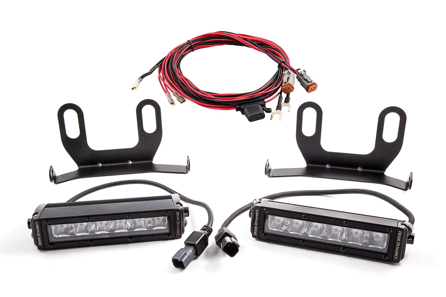 Diode Dynamics - SS6 LED Lightbar Kit For 2013-2018 Dodge Ram Standard  White Wide