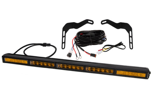 Diode Dynamics - SS30 Stealth Lightbar Kit For 2014-2021 Toyota Tundra  Amber Combo