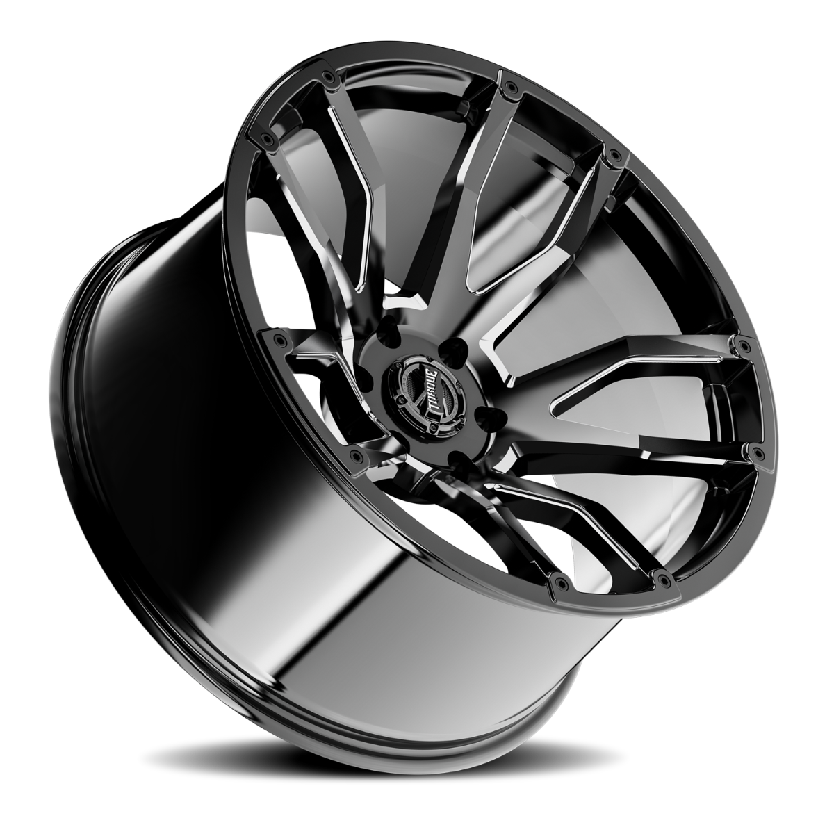 Torque Impact | Gloss Black w/Milled Accents | 20x9 | 6x135 | -12mm