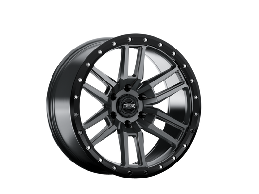 Torque Pritchett | Anthracite w/Black Lip | 18x9 | 6x5.5 | -12mm
