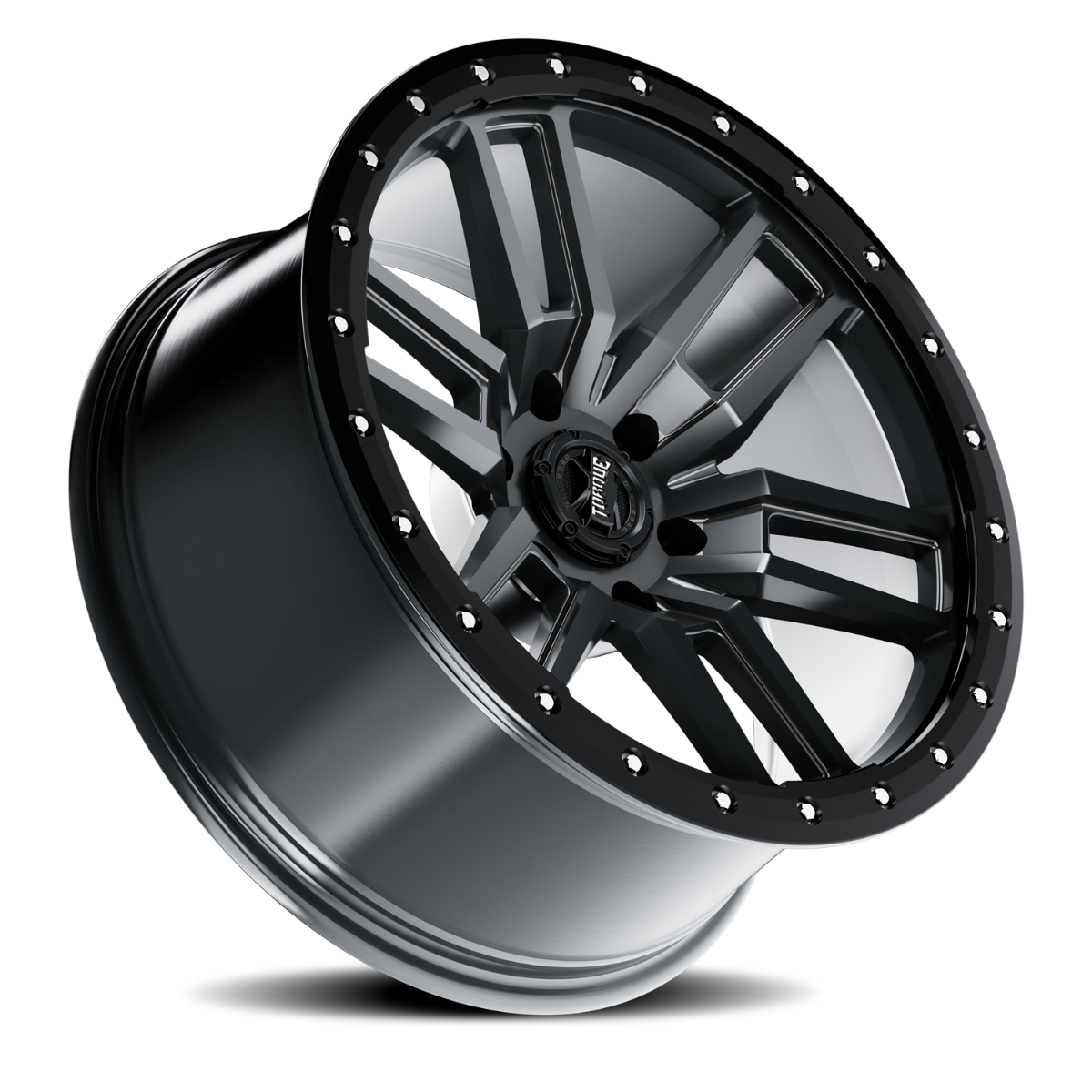 Torque Pritchett | Anthracite w/Black Lip | 20x9 | 6x135 | -12mm