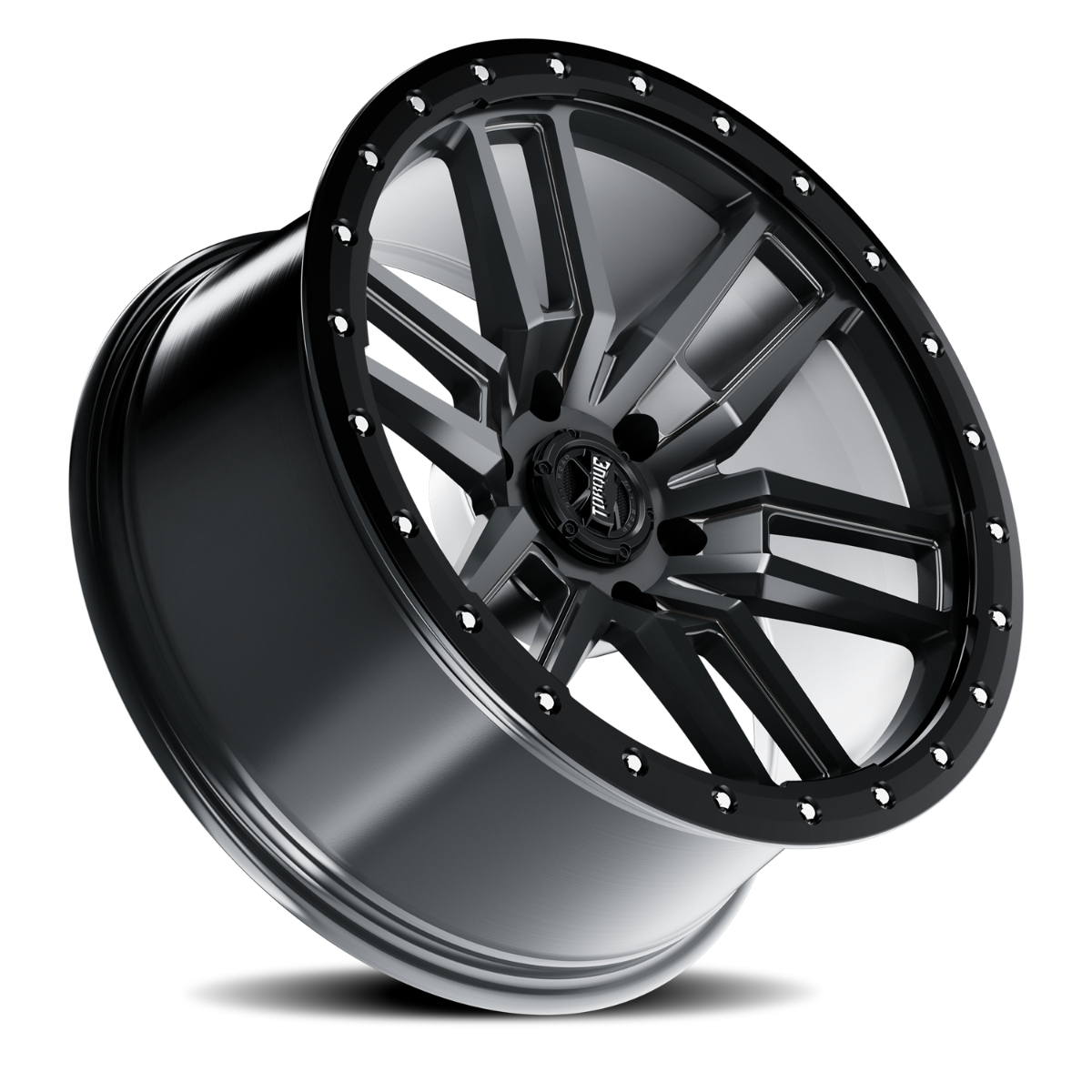 Torque Pritchett | Anthracite w/Black Lip | 20x9 | 6x5.5 | -12mm