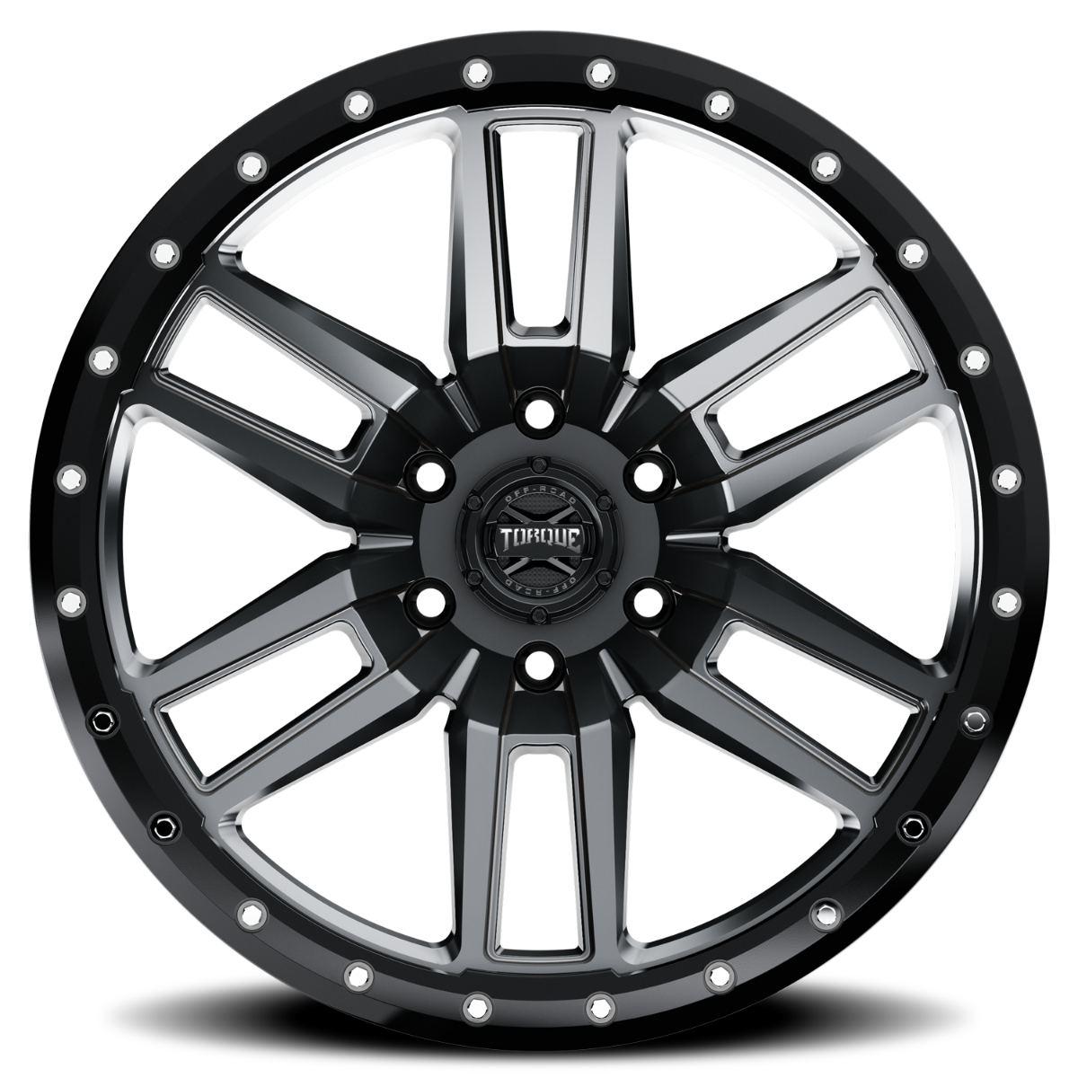 Torque Pritchett | Anthracite w/Black Lip | 20x9 | 6x135 | -12mm