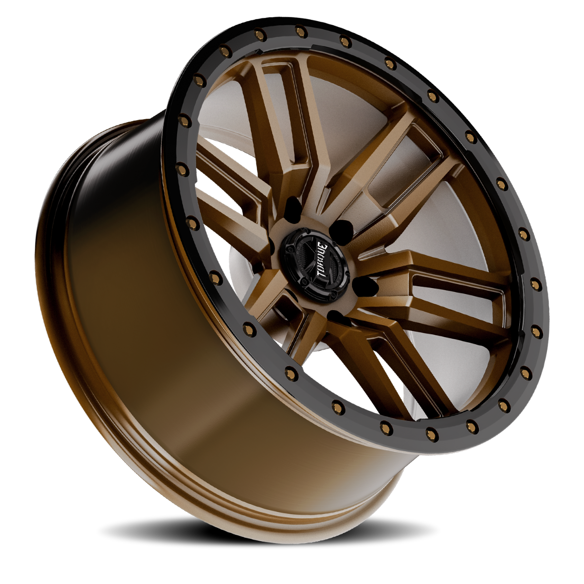 Torque Pritchett | Bronze w/Black Lip | 20x9 | 6x5.5 | -12mm