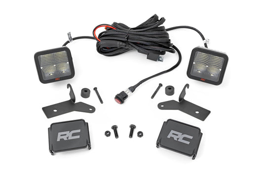 LED Light Kit | Hinge Mount | 2" Spectrum Pair | Jeep Gladiator JT/Wrangler JL (18-26)