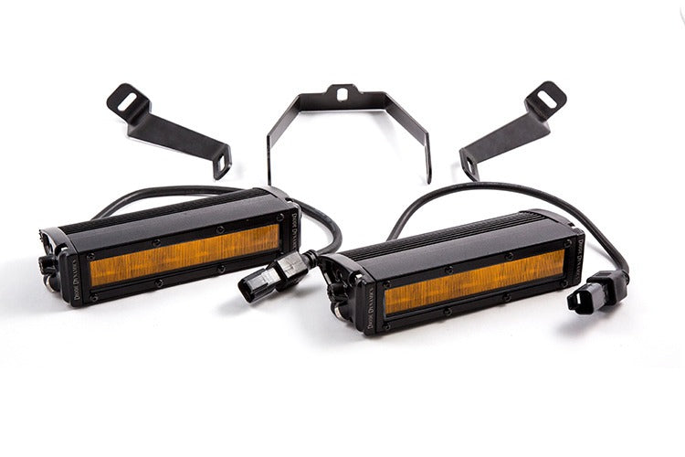 Diode Dynamics - SS6 LED Lightbar Kit For 2015-2017 Subaru WRX/STi  Amber Driving