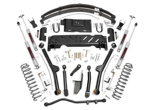 6.5 Inch Lift Kit | Long Arm | NP242 | Jeep Cherokee XJ 4WD (1984-2001)
