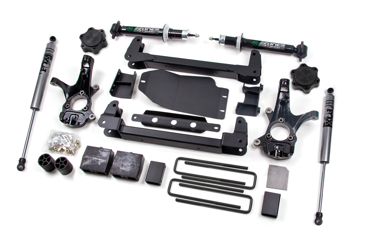 Zone 4.5" Strut & Drop Crossmember Lift Kit