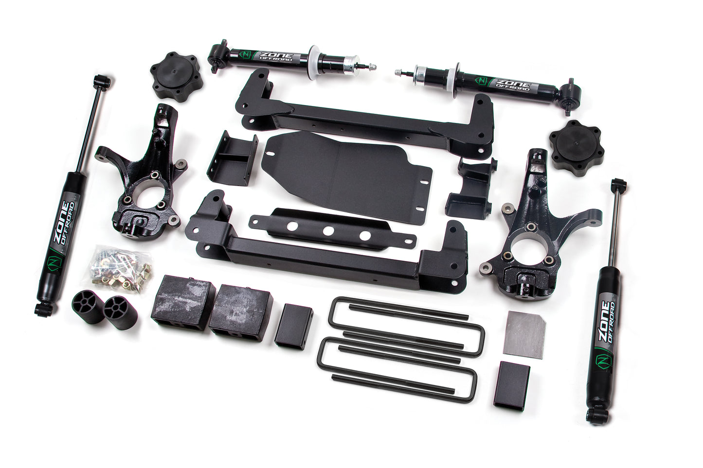 Zone 4.5" Strut & Drop Crossmember Lift Kit