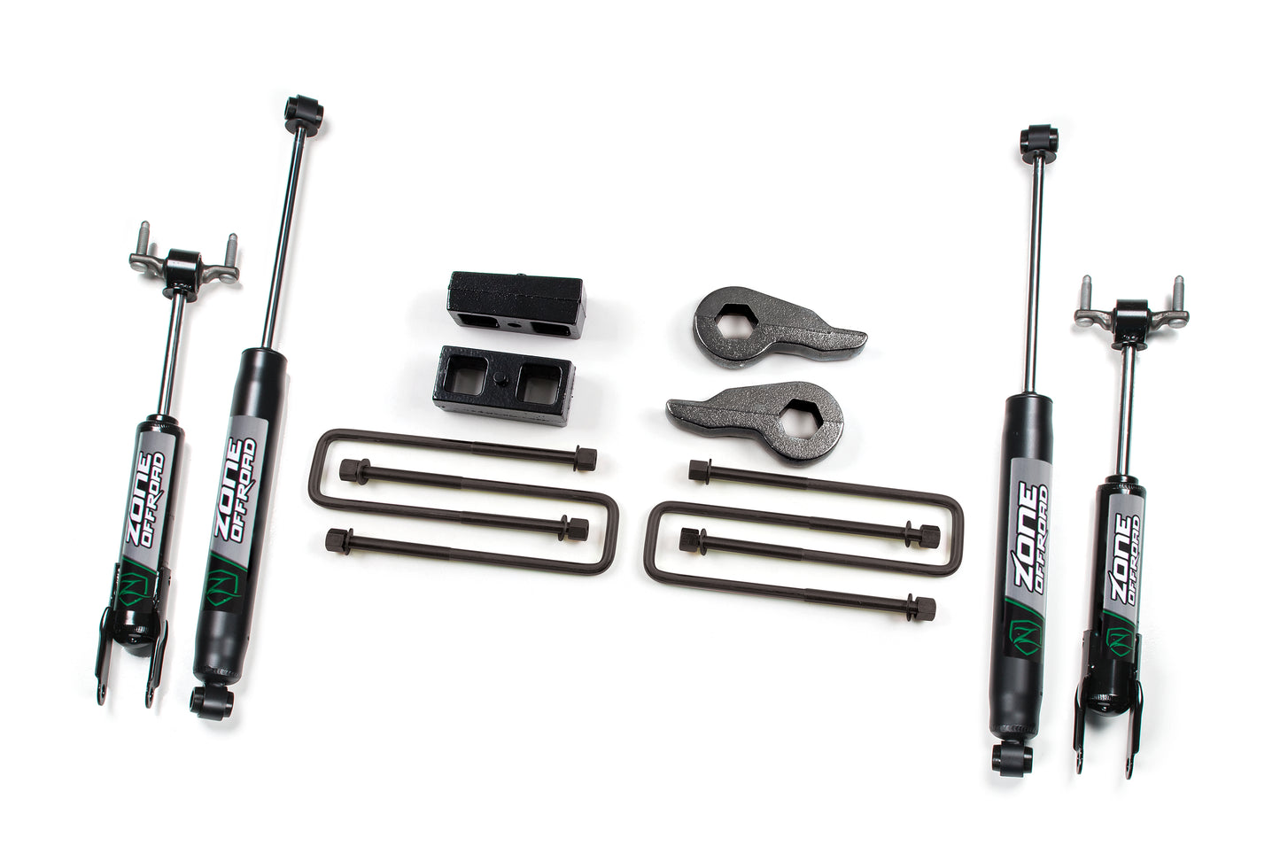 Zone 2" Torsion Key Lift Kit