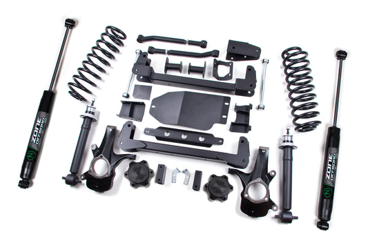 Zone 6.5" Strut & Drop Crossmember Lift Kit